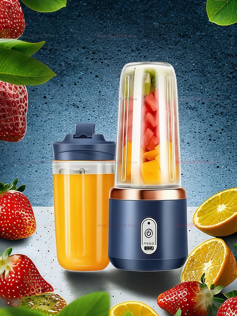 BlendUP- Blender Portable 400 ml - 6 Lames Rechargeable USB